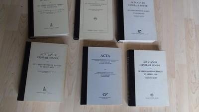 Gereformeerde Kerken in Nederland - Acta van de Generale Synode van de Gereformeerde Kerken in Nederland. 1987, 1999, 1996, 1975, 1981, 1969/1970,  1972, 1955, 1966/1967, 1984/1985, 1978