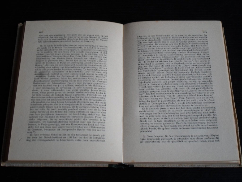 Mandere, Ch.G.J.van der - De Vredesbeweging en hare geschiedenis