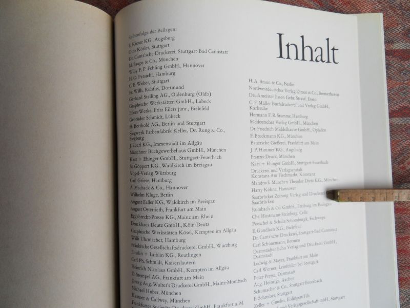 Mungenast, Christoph (voorwoord). - Deutsche Druckkunst. I.