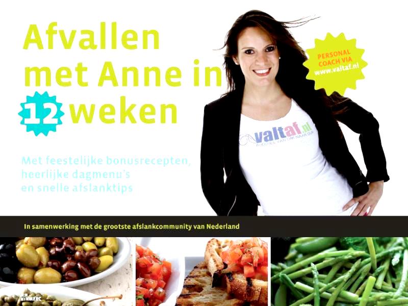 Graaf , Anne de . [ isbn 9789021550190 ] 5317 - Afvallen met Anne in 12 weken . ( Met feestelijke bonusrecepten, heerlijke dagmenu's en snelle afslanktips . ) Personal coach Anne begeleidt honderden mensen bij het afvallen op Valtaf.nl. -
