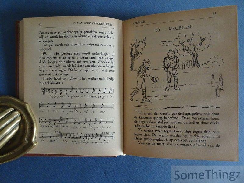 de Cort, Aimé / Timmermans, Felix (illustr.). - Vlaamsche kinderspelen uit West-Brussel.