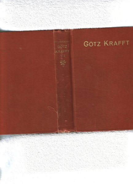 Stilgebauer Edward - Götz Krafft  Geschiedenis van een jong leven .. Roman van deel I Met volle zeilen  tweede druk