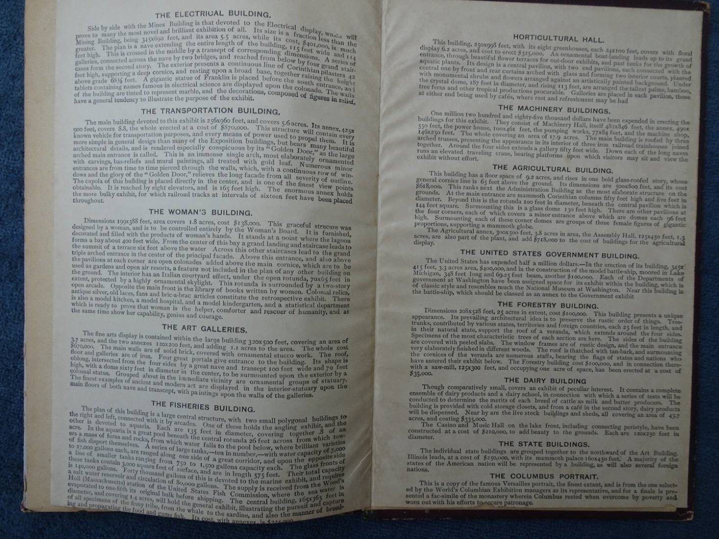 Grisholm Bros.. - World's Columbian Exhibition Chicago 1492-1892.