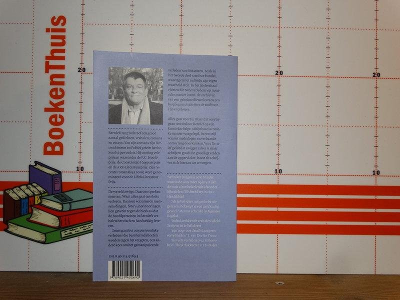 Bernlef - verbroken zwijgen, verhalen