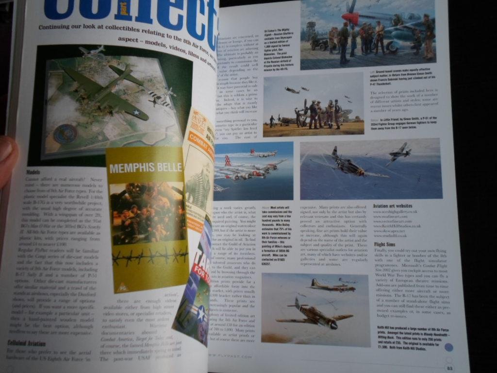 Magazine - FlyPast, The 60th Anniversary of the 8th Air Force, Classic Aircraft Series no 10
