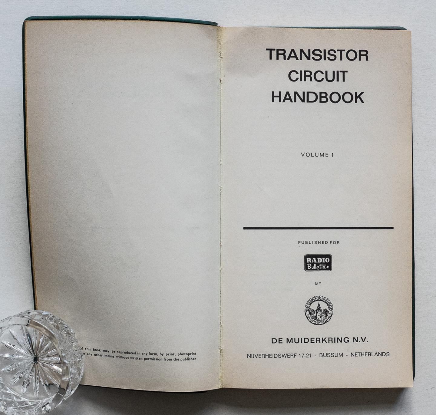  - Transistor Circuits Handbook - published for Radio Bulletin - vol. 1
