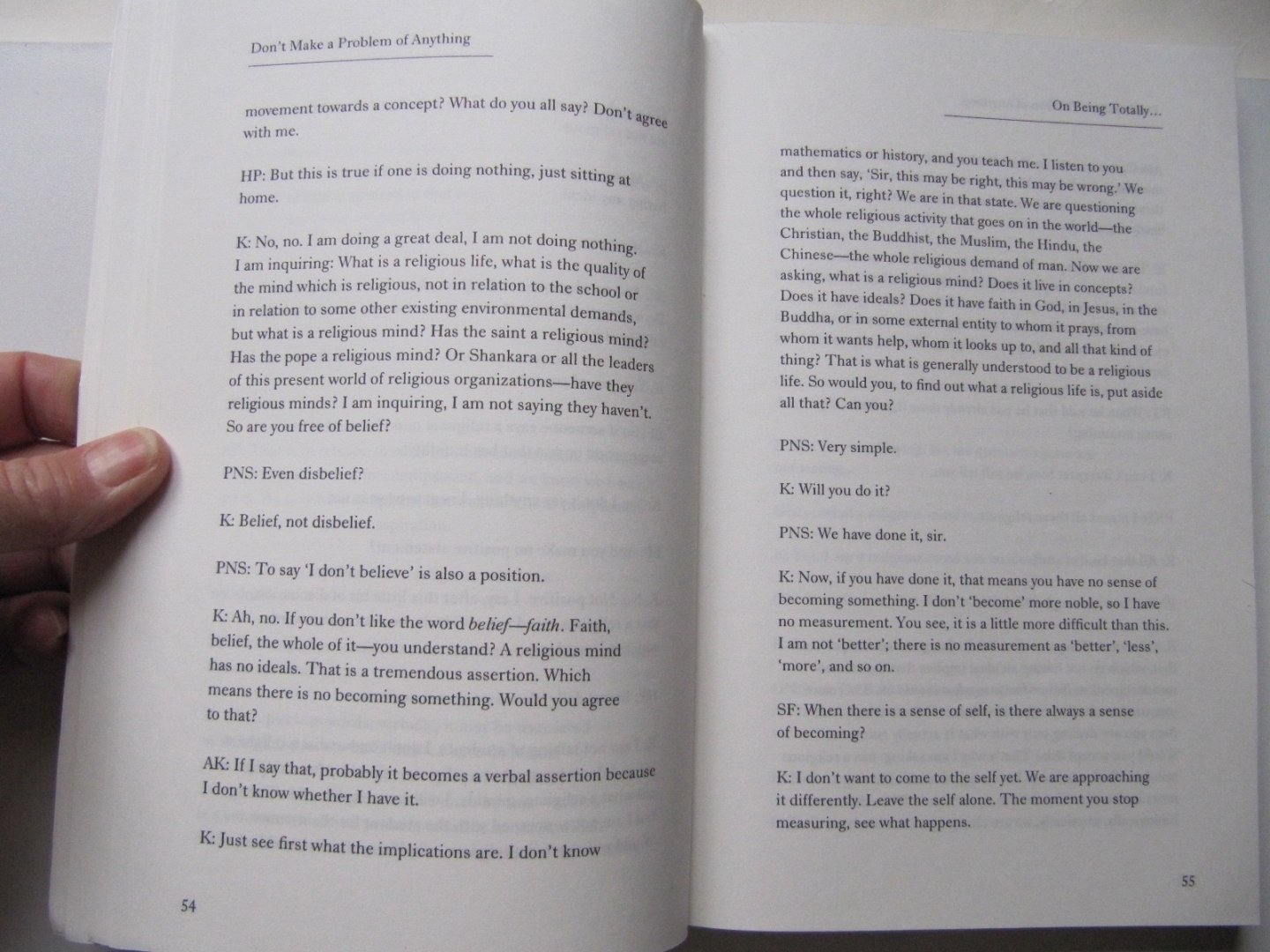  - Don't make a Problem of Anything