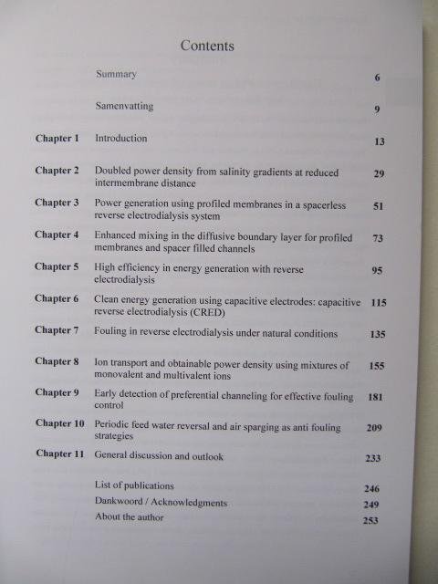 David Vermaas - Energy generation from mixing salt water and fresh water