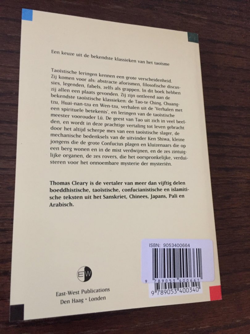 Cleary, T. - De geest van Tao