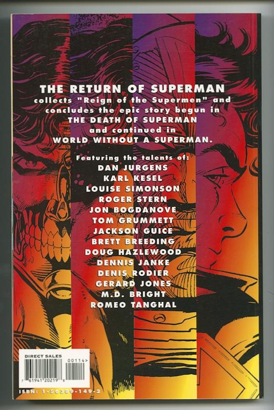 Jurgens, Dan; Jon Bogdanove; et al. - The Return of Superman