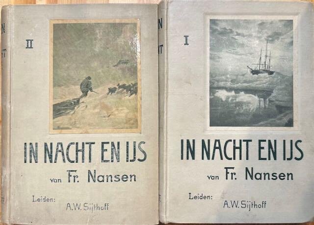 Snellen, Maurits (redacteur). - In Nacht en IJs: De Noorsche Poolexpeditie 1893-1896 van Fridtjof Nansen. Deel I/II.