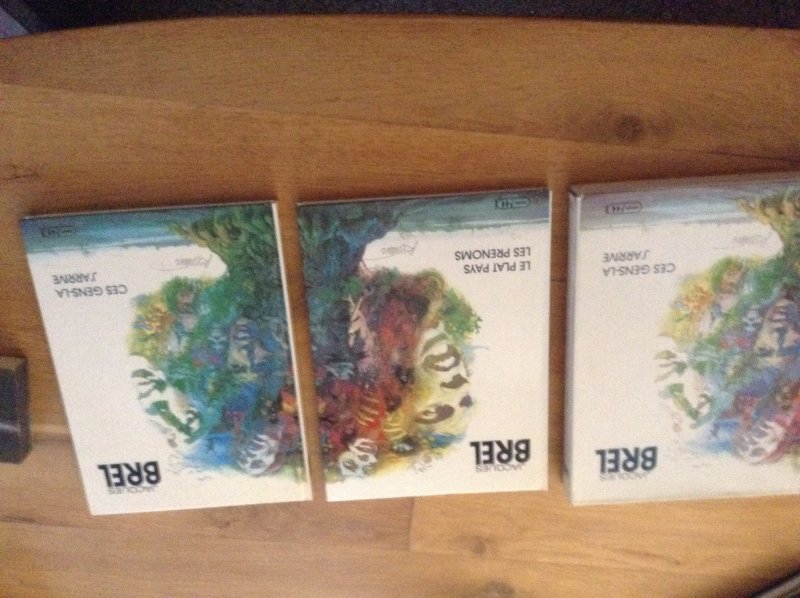 JACQUES BREL - Le plat pays, les Prenoms-ces Gens-la j'arrive