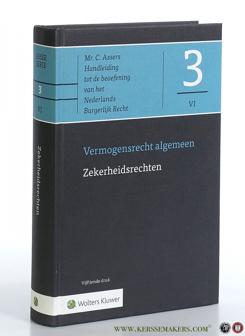 Mierlo, A.I.M. van / K.J. Krzeminski / C. Assers. - Asser 3-VI - Vermogensrecht algemeen. Zekerheidsrechten. Vijftiende druk.