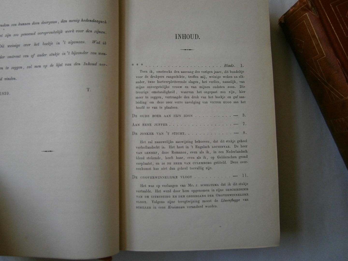 Tollens, H - Romancen Balladen en Legenden, Matthias Claudius, Nalezing onuitgegevene en verspreide gedichten, Dichtbloemen bij de naburen geplukt, Laatste gedichten deel 1 en 2