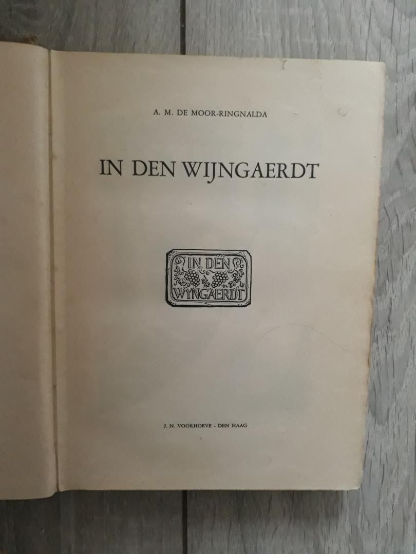 Moor-Ringnalda, A.M de - In den Wijngaerdt