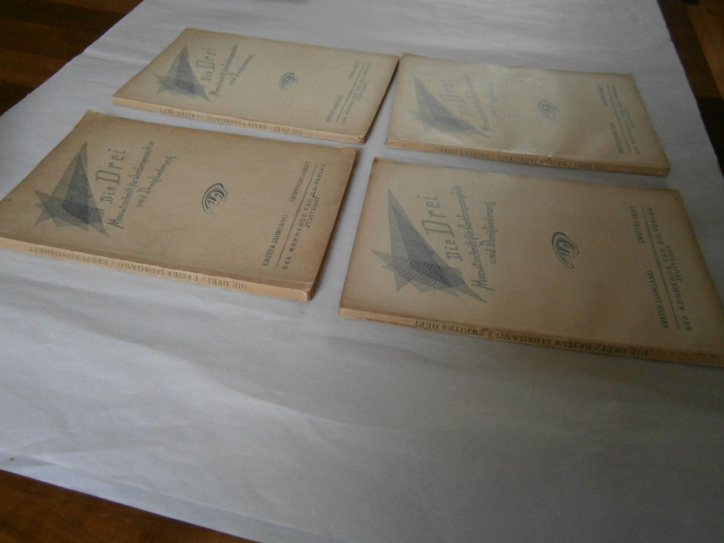 Rudolf Steiner u.a. - Die Drei Monatsschrift für Anthroposopfie und Dreigliederung