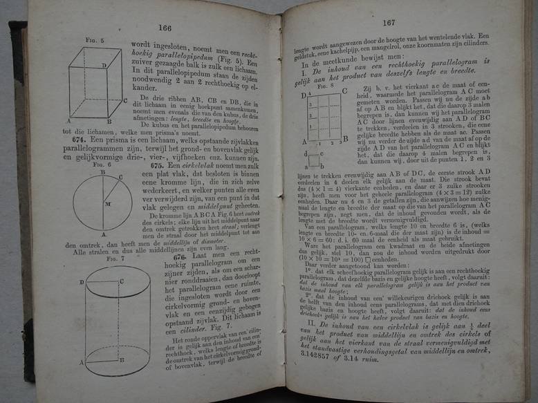 Donck, J.J.C.. - Theorie der Cijferkunst. 2 Delen in 1 band.