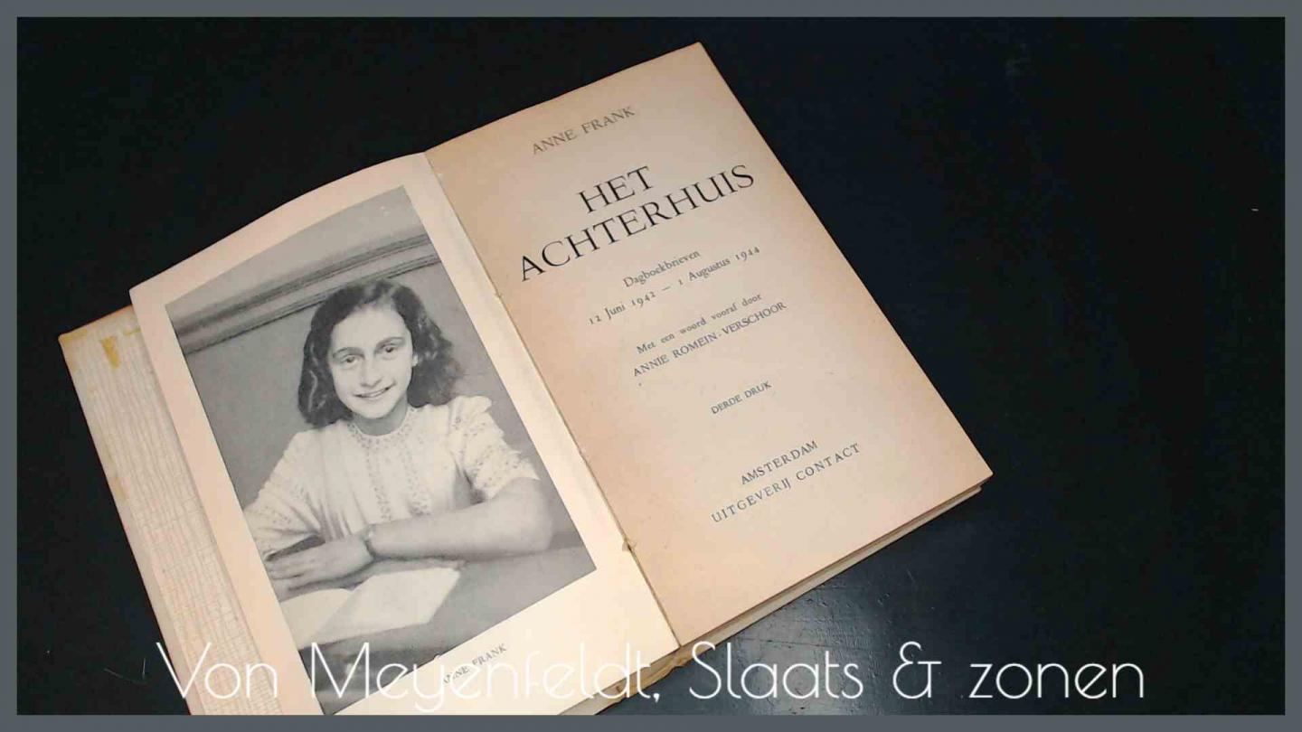 Frank, Anne - Het Achterhuis - Dagboekbrieven 12 juni 1942 / 1 augustus 1944