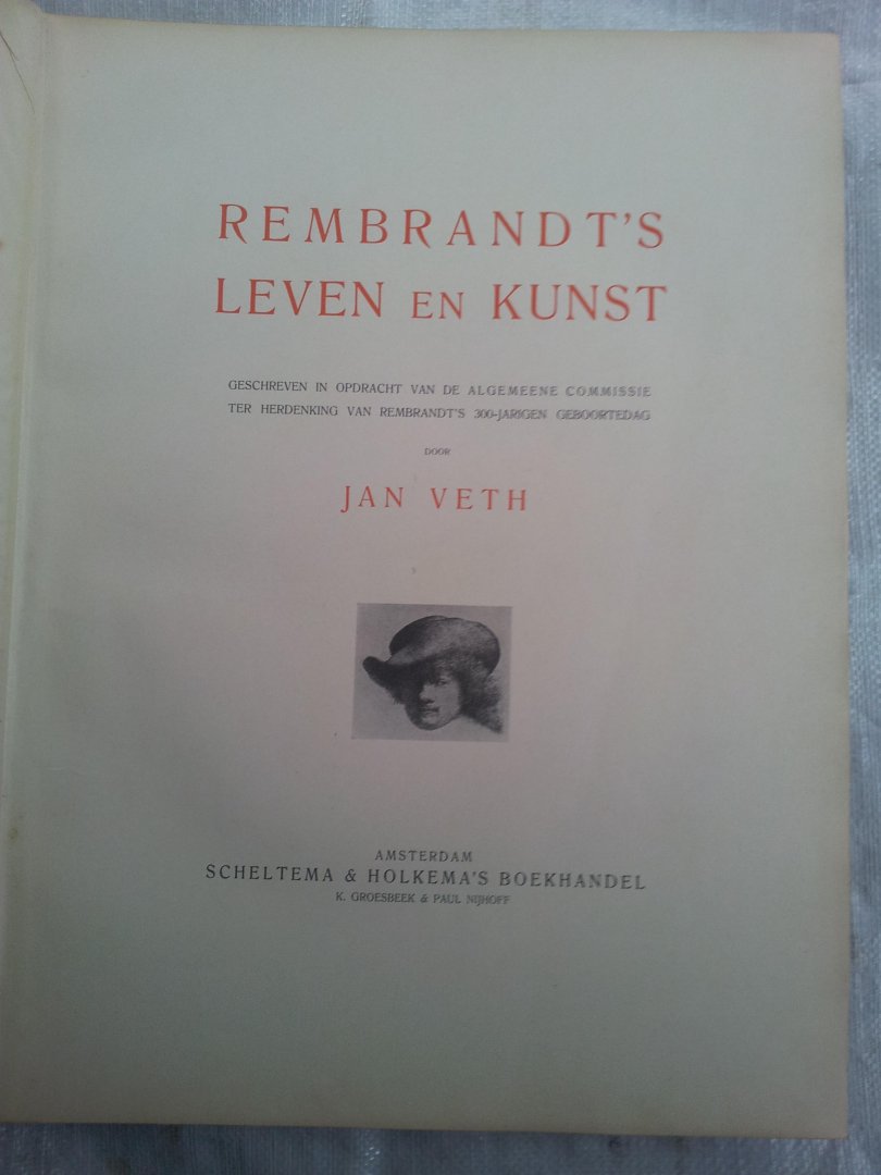 Veth Jan - Rembrandt's leven en kunst