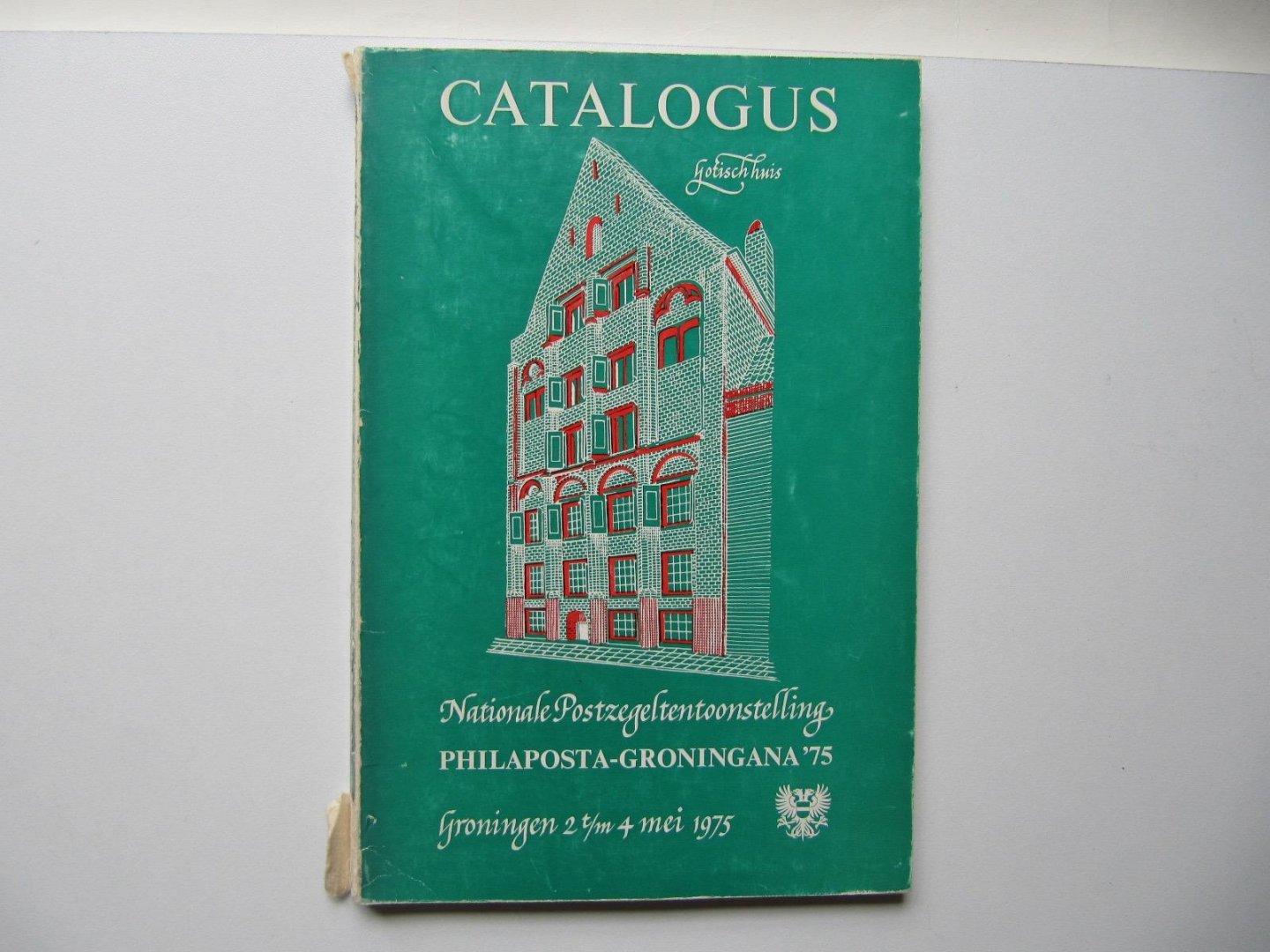 Stichting Filatelie en de Nederlandse Bond van Filatelisten-Verenigingen - Catalogus Nationale Postzegelstentoonstelling Philaposta_Groningana'75