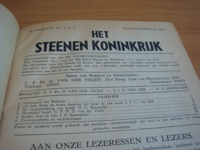 Diversen Auteurs - Het steenen koninkrijk 3e jaargang compleet gundeld