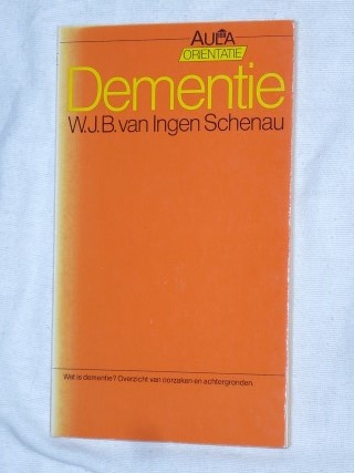 Schenau, W.J.B. van Ingen - Aula,729: Dementie