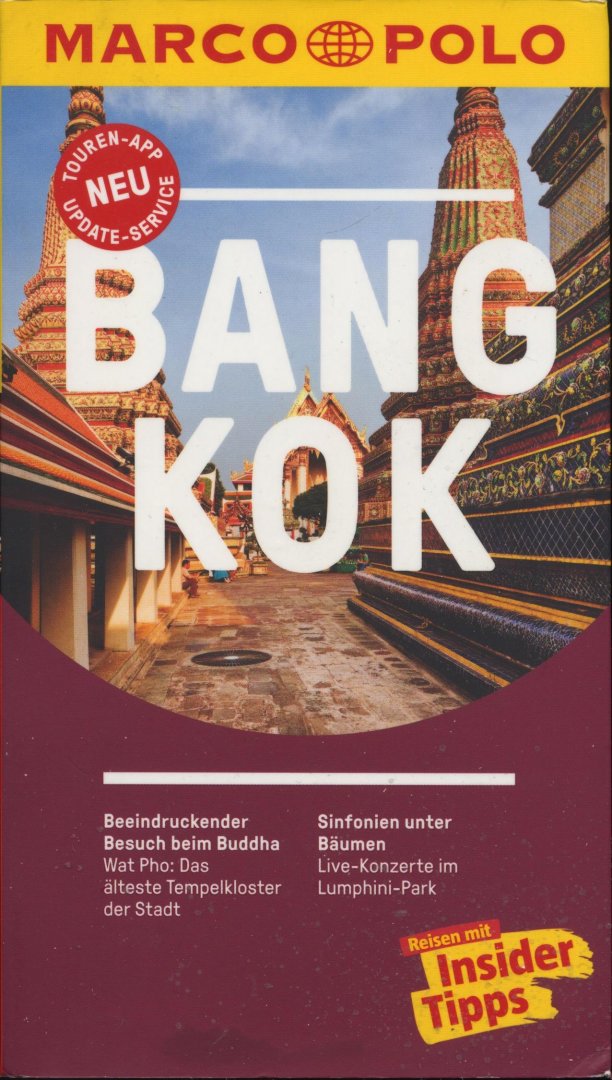 Hahn, Wilfried - Bangkok - Marco Polo Reiseführer / Reisen mit Insider-Tipps. Inklusive kostenloser Touren-App & Update-Service