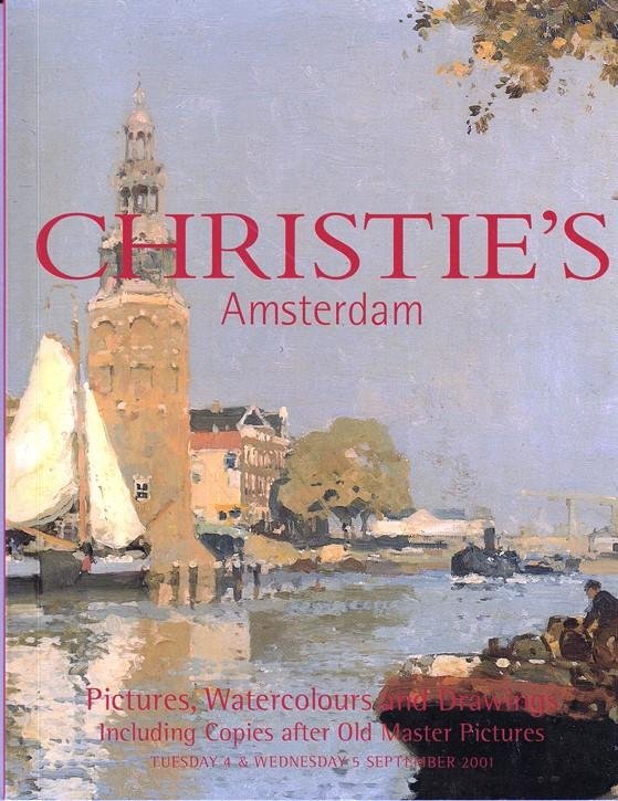 Christie's - Auction catalogue: Pictures, Watercolous and drawings. Including copies after Old Master Pictures. Tuesday 4 & Wednesday 5 september 2001. Auction # 2514.