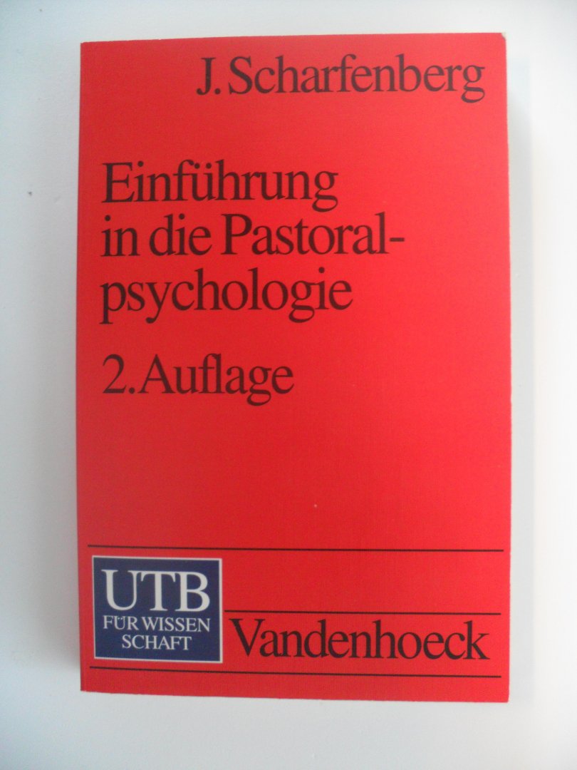 Scharfenberg J. - Einfuhrung in die Pastroalpsychologie