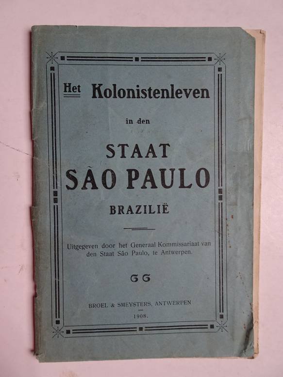  - Het kolonistenleven in den staat São Paulo, Brazilië.