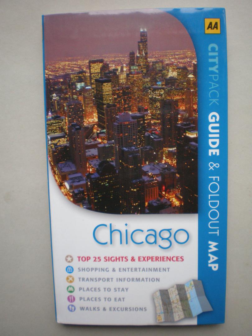 Mick Sinclair - Chicago - AA CityPack guide & foldout map