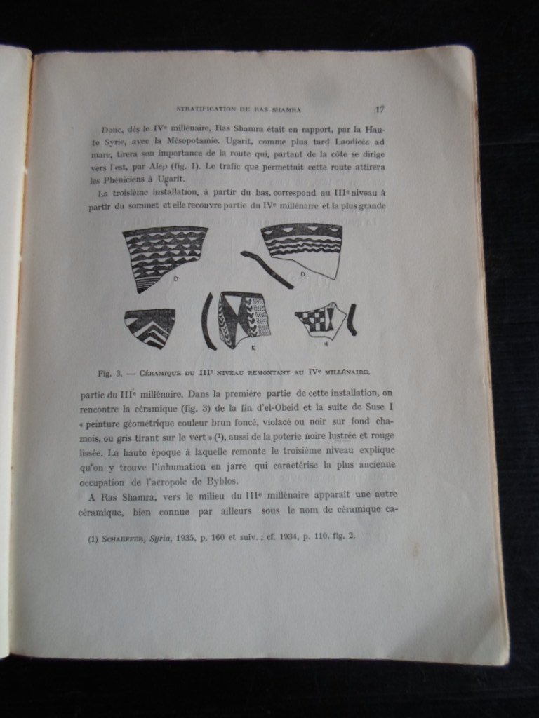 Dussaud, René - Les Découvertes de Ras Shamra [Ulgarit] et l’Ancien Testament