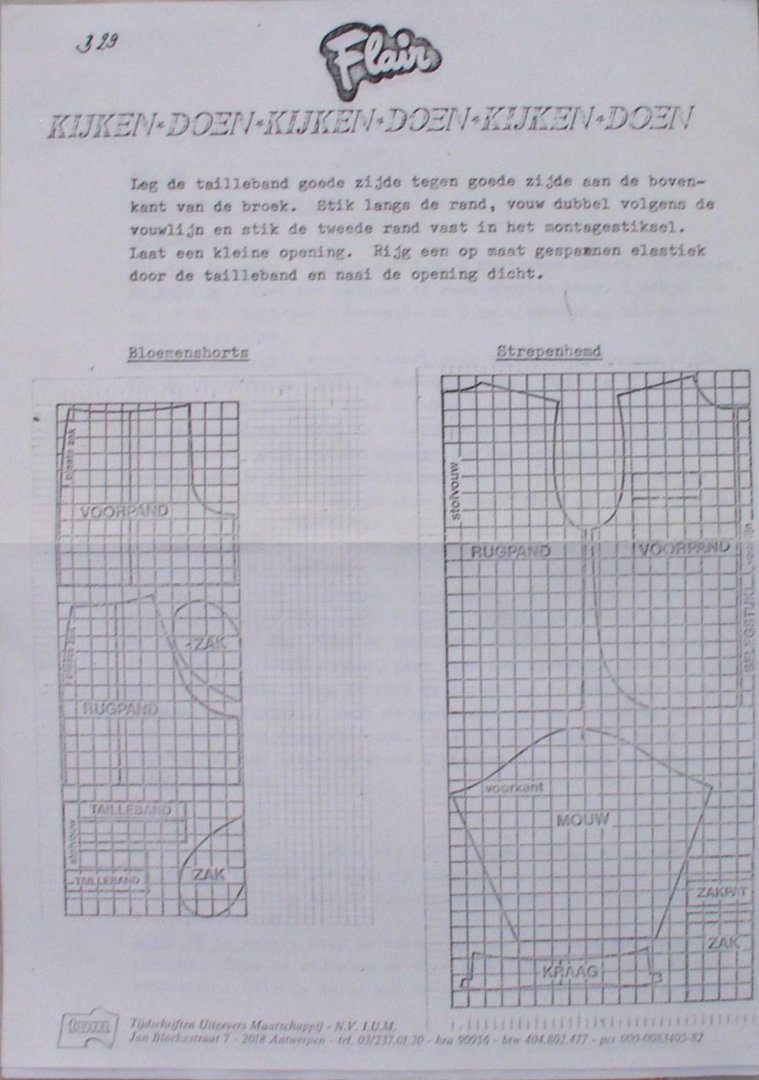 Elbersen, Wiel ( hoofdredacteur ) - Flair / nr 29 1985