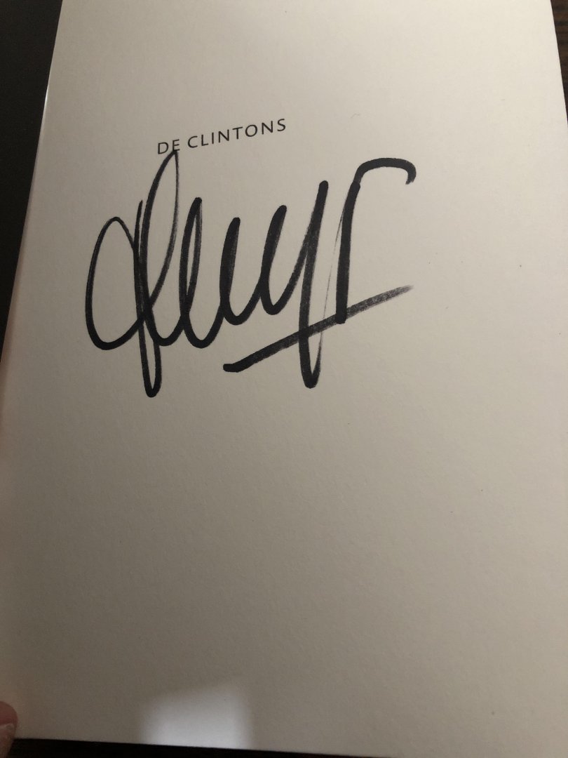 Huys, Twan - De clintons, gesigneerd.