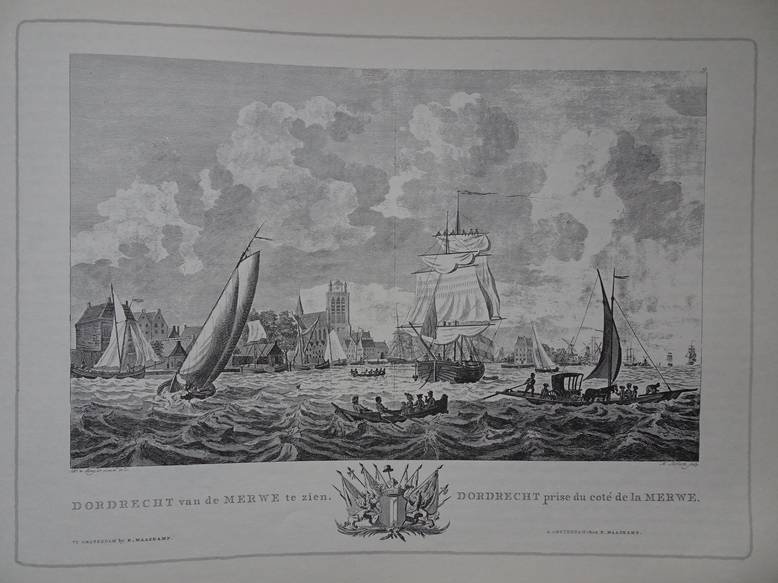 Aa, Cornelis van der. - Atlas van de Zeehavens der Bataafsche Republiek en die van Batavia en Onrust. Mitsgaders de Afbeeldingen van de Haring Visscherij en de Walvisch Vangst. In Een-en dertig Kunstplaaten Naar het Leven afgebeeld door D. de Jong en M. Sallieth. En ...