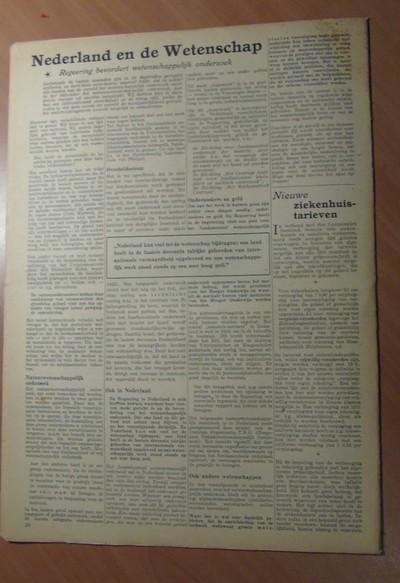 Regeeringsvoorlichtingsdienst - Commentaar. 1e jaargang nummer 50. Maandag 27 mei 1946.