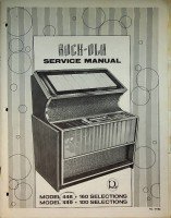 Rock-Ola - Rock-Ola Model 448 and 449 Original Service Manual