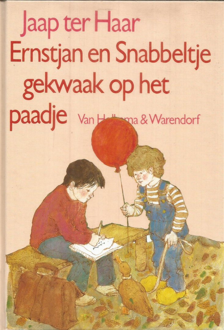 Haar, Jaap ter - Ernstjan en Snabbeltje - Gekwaak op het paadje