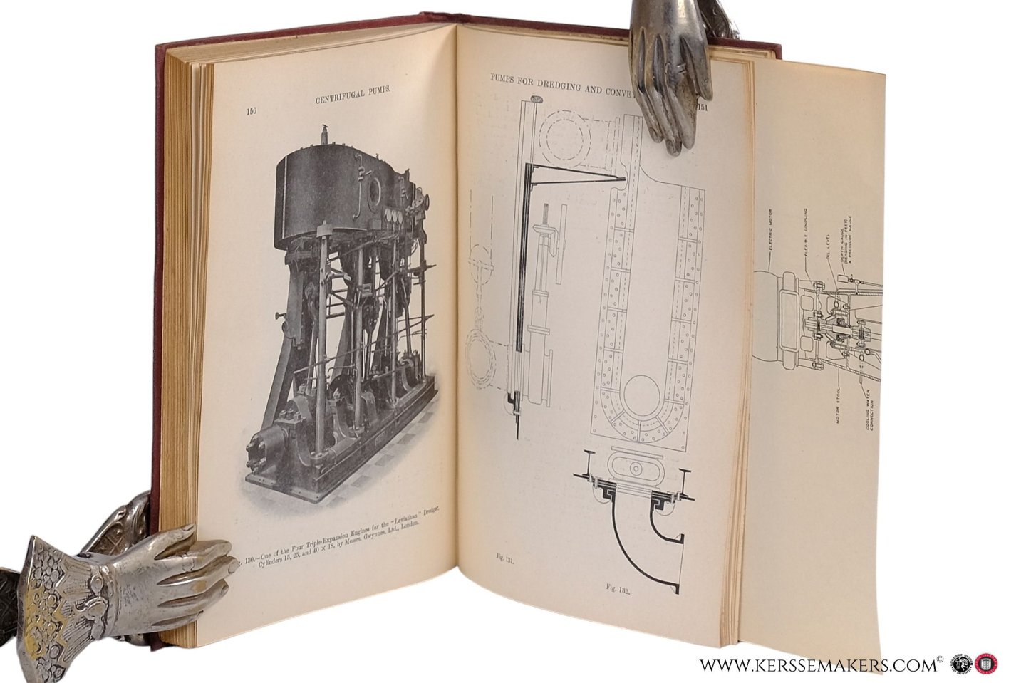 Sargeant, E. W. - Centrifugal Pumps and Suction Dredgers. With Frontispiece and 184 Illustrations, including 19 Folding Plates. Third Edition, Revised and Enlarged.