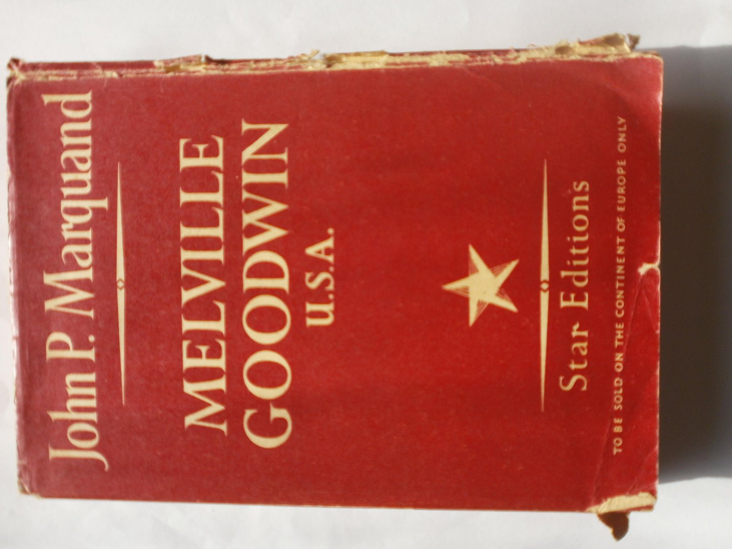 Marquand, John P. - Melville Goodwin U.S.A.