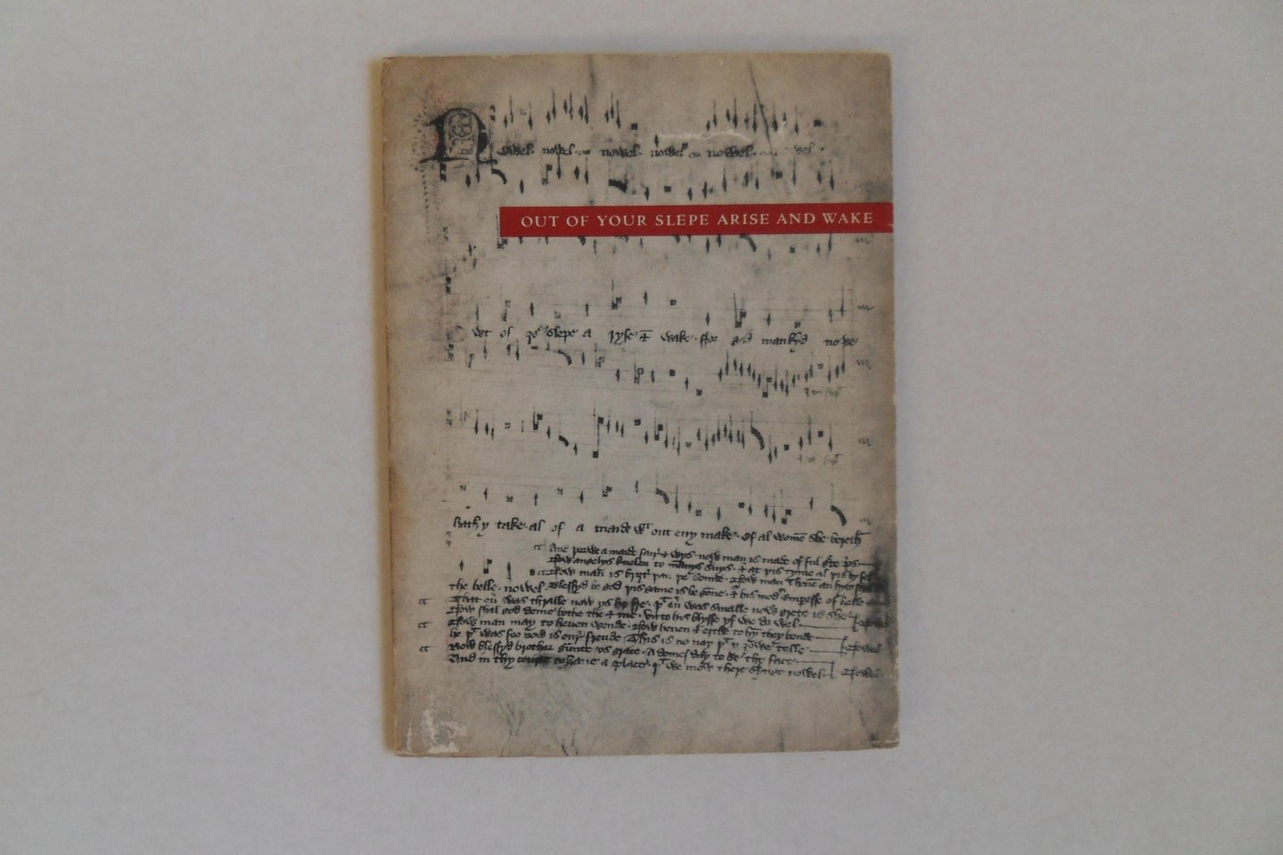Salomon, George (edited and designed by). - Out of Your Slepe Arise and Wake. - Twelve Old English Carols.