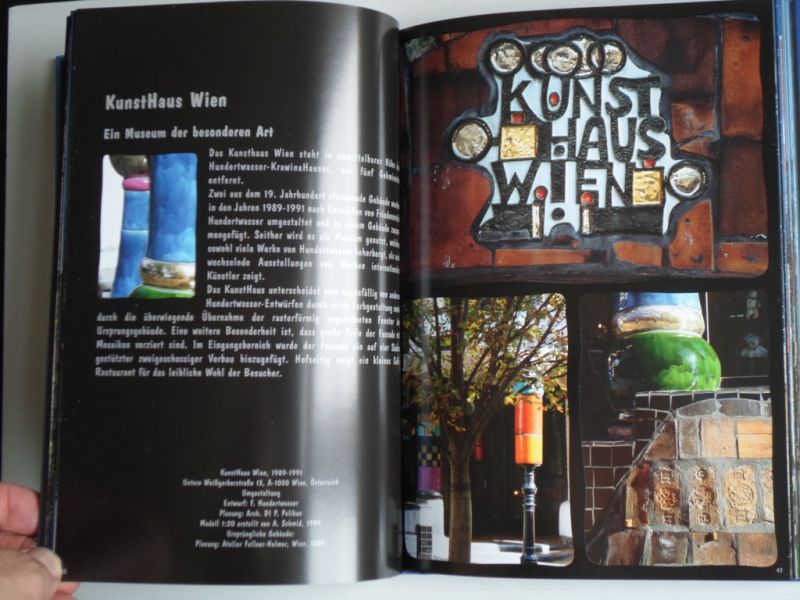 Egger, K. & R.Riedinger, A.Raddatz - Hundertwassers Bunte Häuserwelten, Kunstbauwerke von Wien bis Osaka
