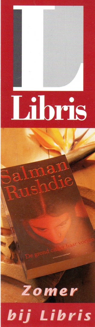 Rushdie, Salman - boekenlegger: De grond onder haar voeten