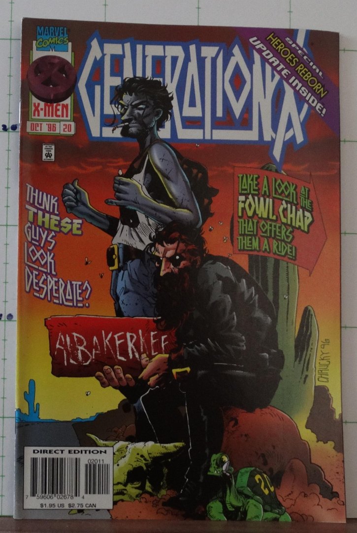 Lobdell, Scott - Bachalo, Chris - Buckingham, Marky - Generation X - oct 20 - bodies in motion
