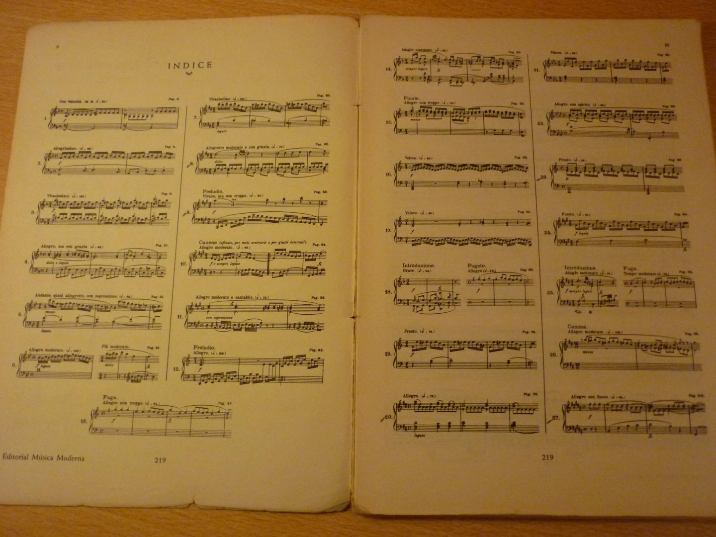 Clementi - Gradus ad Parnassum für Klavier - Vol. I