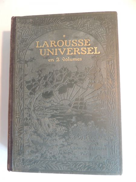 Augé Claude - Larousse Universel En 2 Volumes - Nouveau dictionnaire encyclopédique