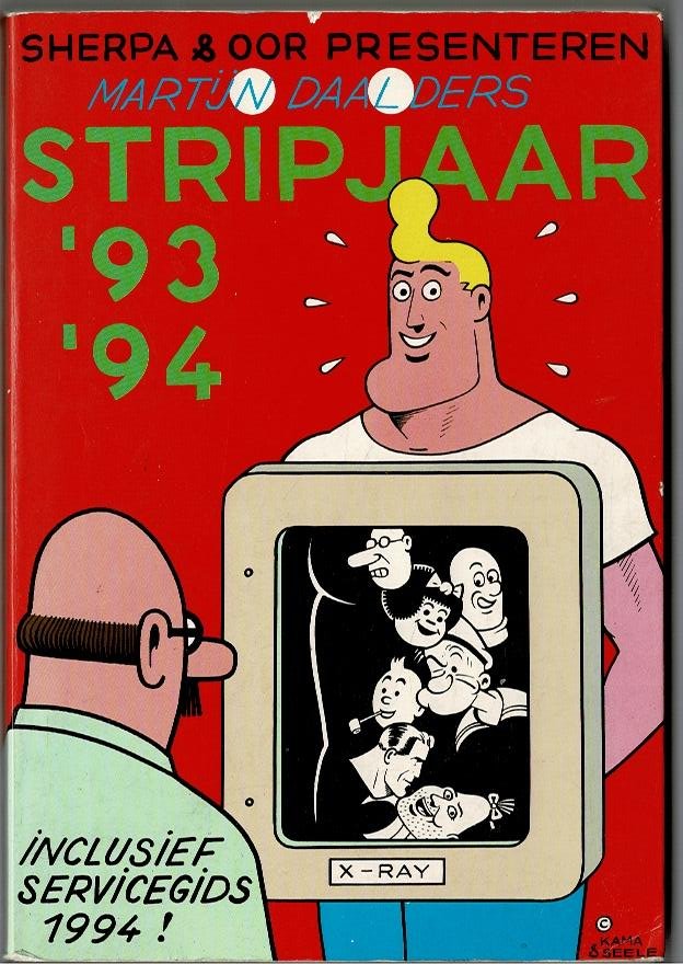  - Martijn Daalders stripjaar 1993/1994