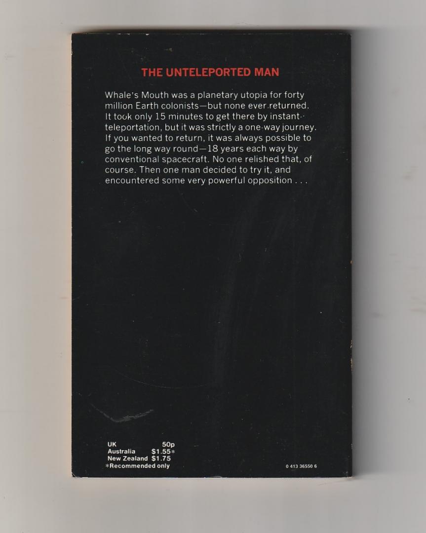 Dick, Philip K - The unteleported man