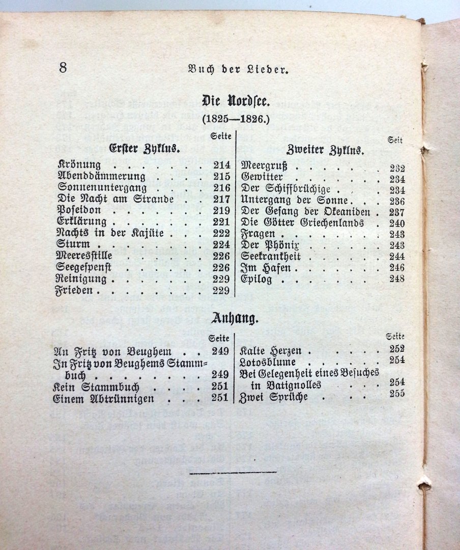 Heine, Heinrich - Buch der Lieder (DUITSTALIG)