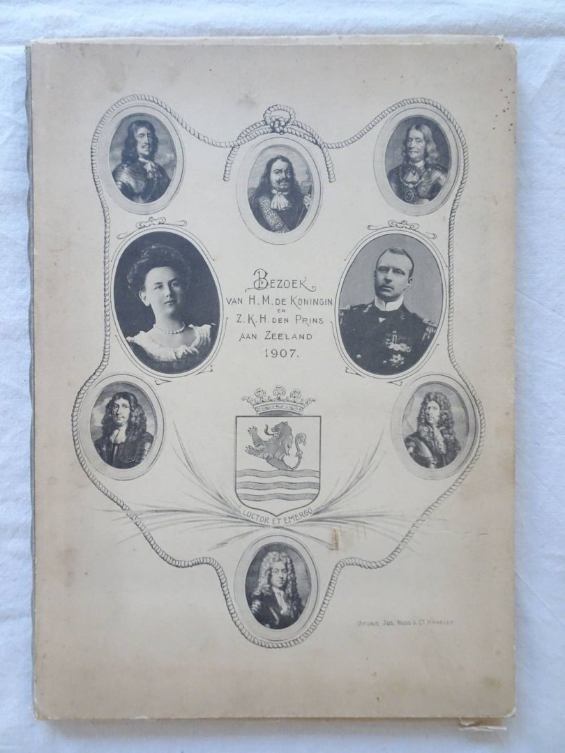 N.n.. - Bezoek van H.M. de Koningin en Z.K.H. den Prins aan Zeeland, 1907.